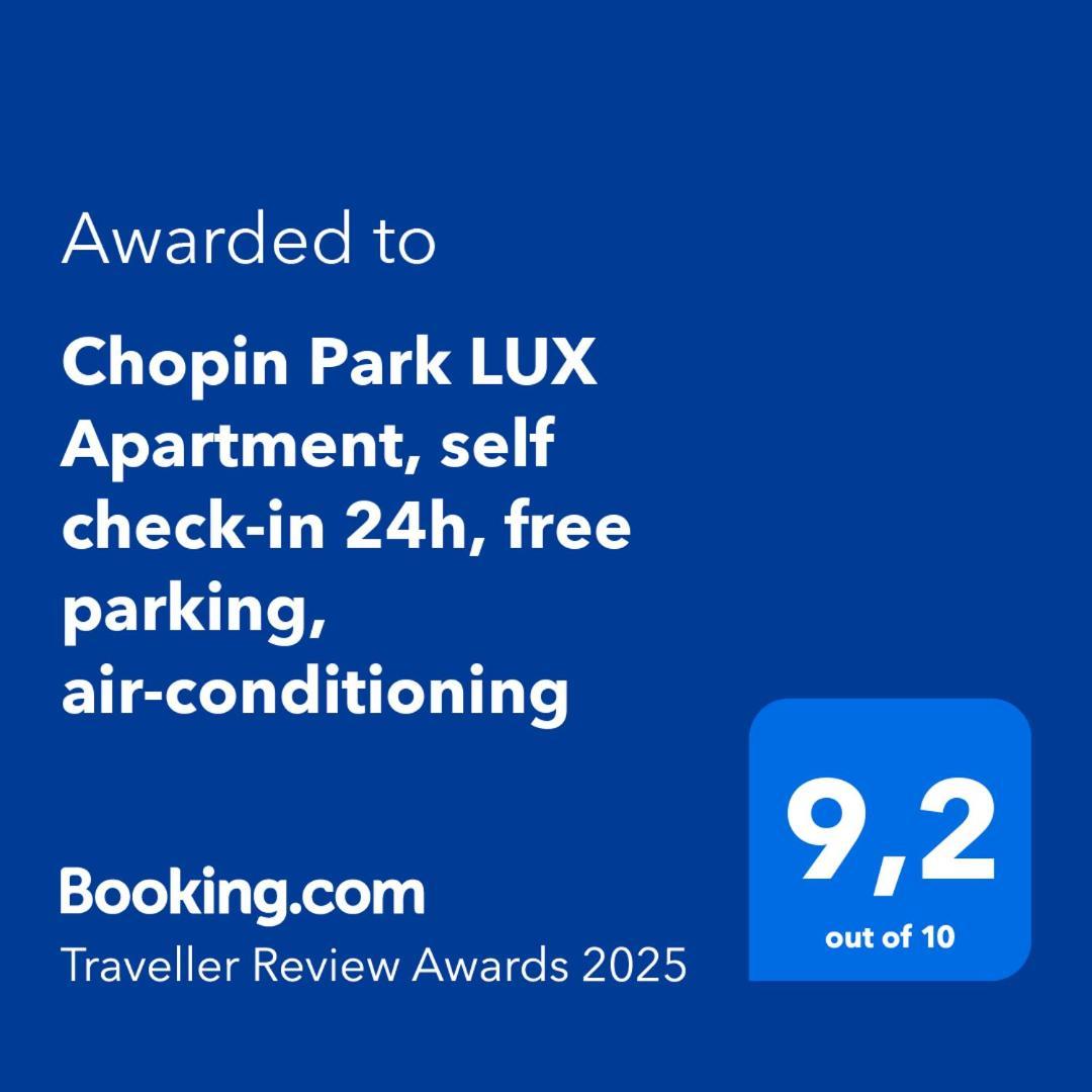 Chopin Park Lux Apartment, Self Check-In 24H, Free Parking, Air-Conditioning Poznan Ngoại thất bức ảnh